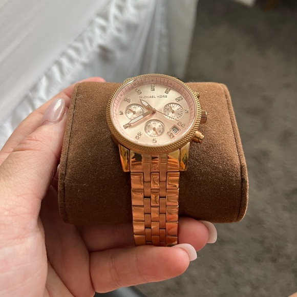 Michael Kors Ritz Chronograph Watch - Picture 5 of 9